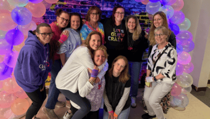Teachers celebrating together at All My Children Learning Center in Souderton, PA