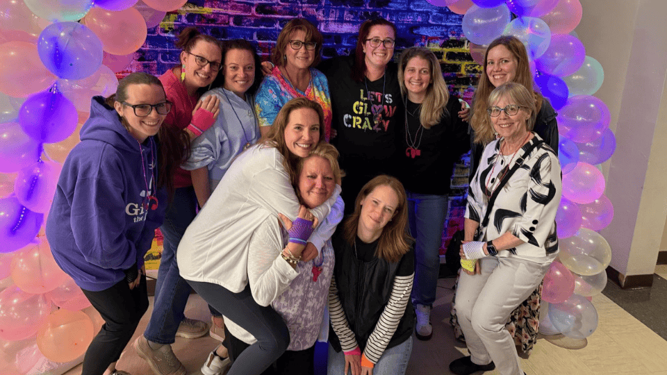 Teachers celebrating together at All My Children Learning Center in Souderton, PA
